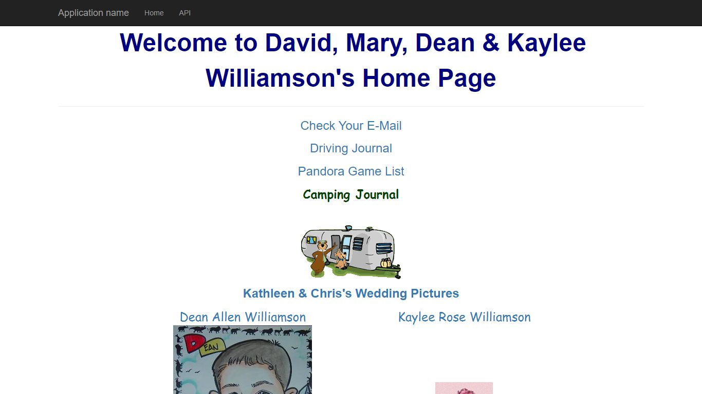 Williamson Home Page